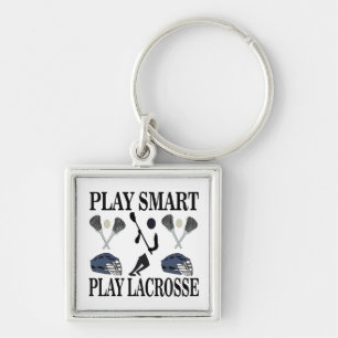 Porte-clés Joueur de Lacrosse Lax Sports