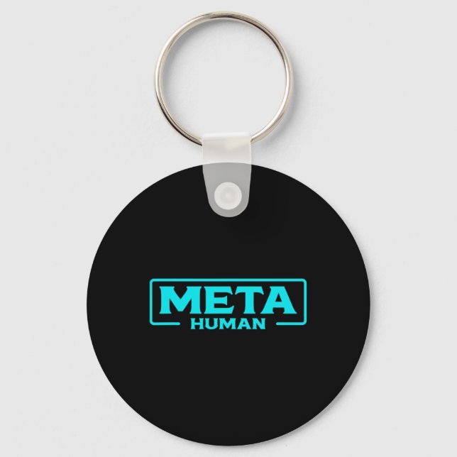Porte-clés Joueur de réalité virtuelle Meta Human Metaverse V (Recto)