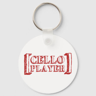 Porte-clés Joueur de violoncelle