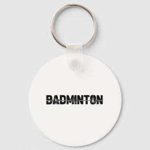 Porte-clés Joueur de Volant de badminton - Team Racquet Ekg H
