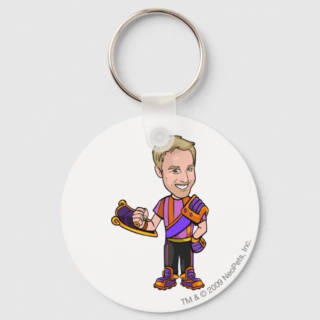 Porte-clés Joueur d'état-major de Kreludor incomparable (Recto)