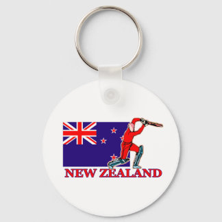 Porte-clés Joueur néo-zélandais de cricket