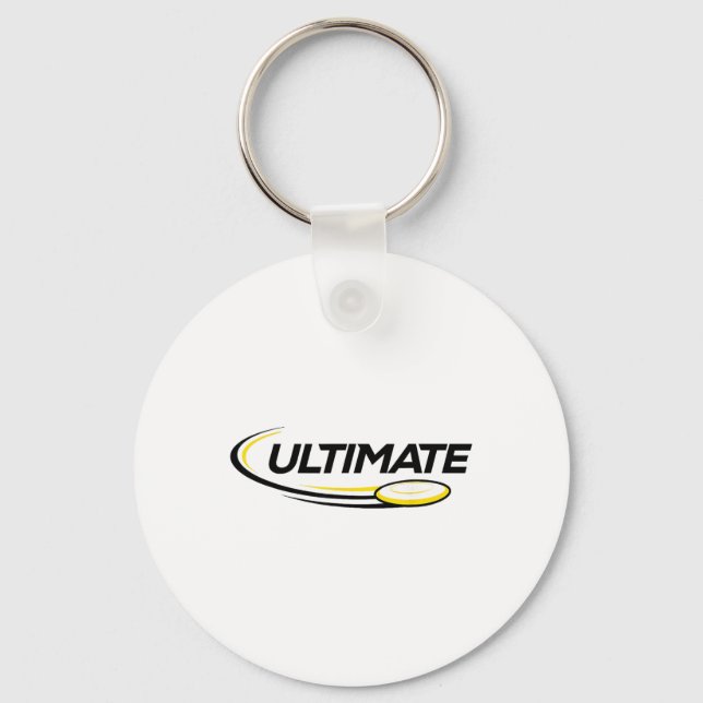 Porte-clés Joueur professionnel de disque de golf ultime  (Recto)