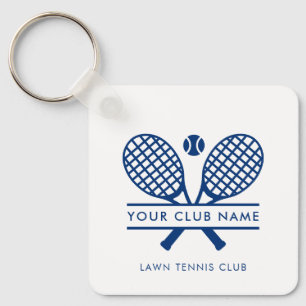 Porte-clés Joueurs de l'équipe de tennis Club Country Club Bl