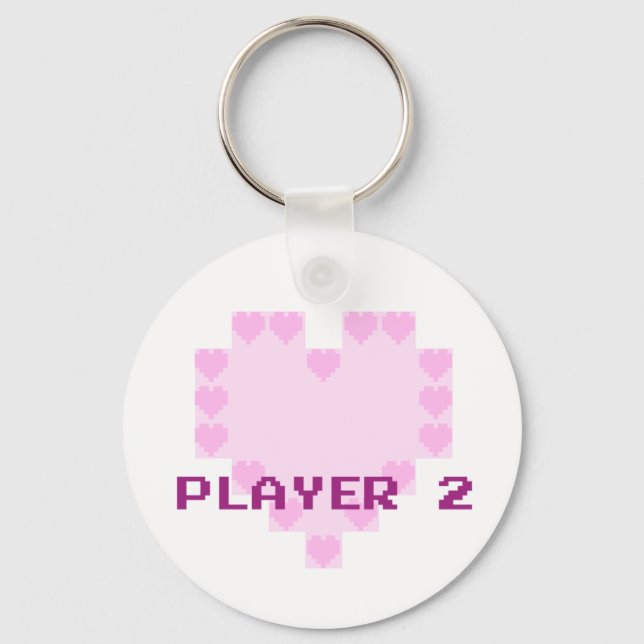 Porte-clés Joueurs en amour - Joueur 2 (Recto)