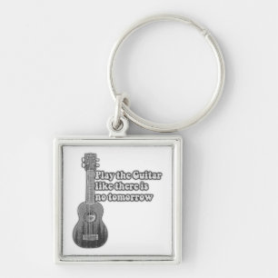Porte-clés Jouez à la guitare comme il n'y a pas de demain