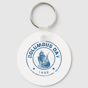 Porte-clés Jour de Columbus