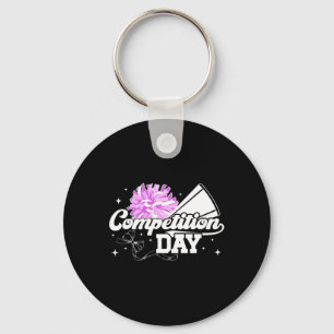 Porte-clés Jour de compétition de cheer Compétition de cheerl