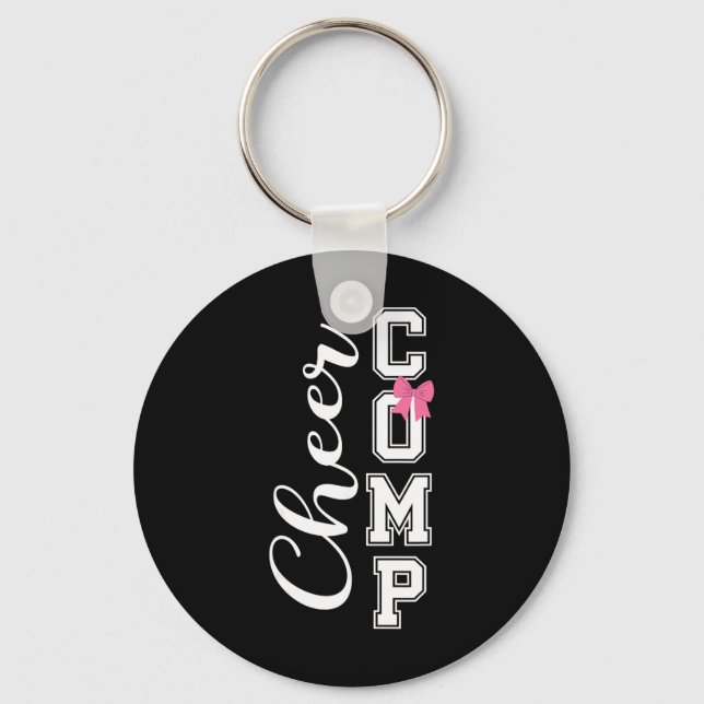 Porte-clés Jour de compétition de cheer Jour de compétition d (Recto)