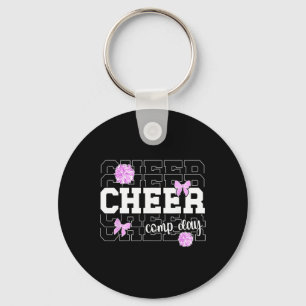 Porte-clés Jour de compétition de cheer pour les fans de chee