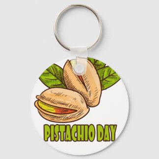 Porte-clés Jour de la Pistache - Jour de l'Appréciation