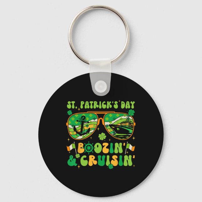 Porte-clés Jour de la Saint Patrick Croisière Correspondant C (Recto)