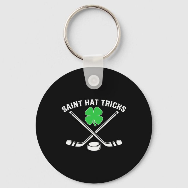 Porte-clés Jour de la Saint Patrick Saint Casquette Tricks Sh (Recto)