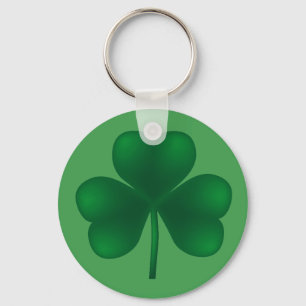 Porte-clés Jour de la Saint Patrick Shamrock irlandais Porte 