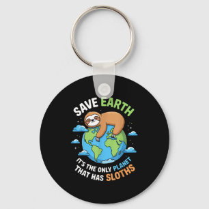 Porte-clés Jour de la Terre sauvez la Terre la seule planète