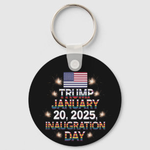 Porte-clés Jour de l'investiture de Trump 20 janvier 2025