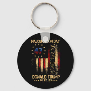Porte-clés Jour de l'investiture du président Donald Trump 20