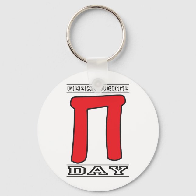 Porte-clés Jour de l'unité des geeks (Recto)