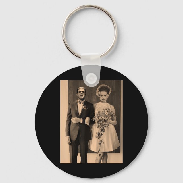 Porte-clés Jour de mariage Dapper Frankenstein - Monster Hall (Recto)