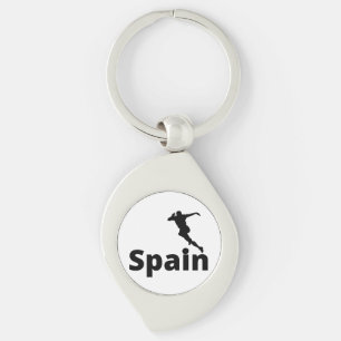 Porte-clés Jour de match de football national espagnol Fierté