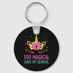 Porte-clés Jour D'Enfance Pour Les Filles 100 Jours Magiques 