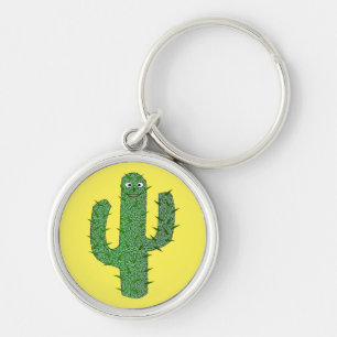 Porte-clés Jour des morts heureux Cactus