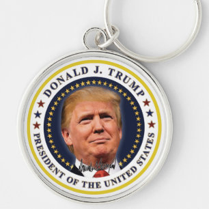 Porte-clés Jour d'investiture du président Trump Souvenir
