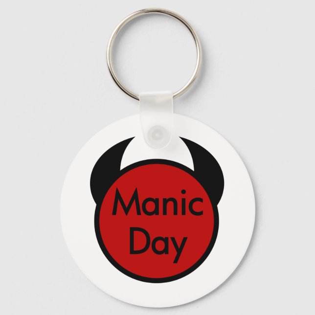 Porte-clés Jour du maniaque (Recto)