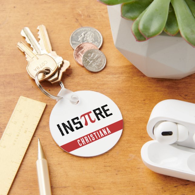 Porte-clés Jour InsPire personnalisé | Joyeux cadeau de jour  (Bureau)