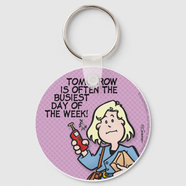 Porte-clés Jour le plus achalandé (Recto)