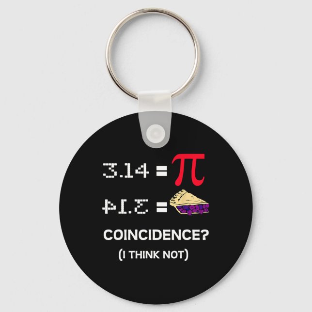 Porte-clés Jour Pi 3.15 Symbole Pi Science Et Math Enseignant (Recto)