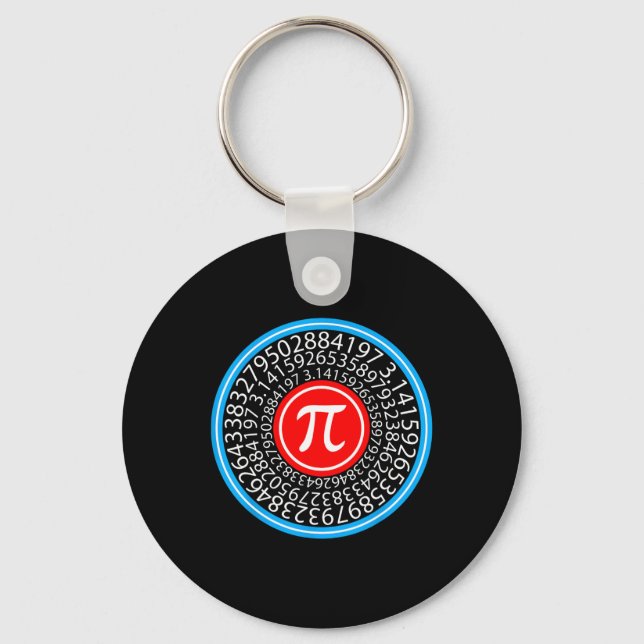 Porte-clés Jour Pi - Drôle Jour Pi Pour Le Geek Math (Recto)
