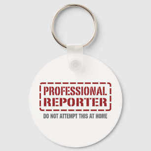 Porte-clés Journaliste professionnel