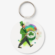 Journée de St-patrick porte - clé