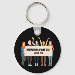 Porte-clés Journée internationale de la femme