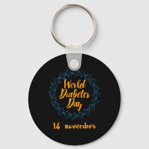 Porte-clés Journée mondiale du diabète