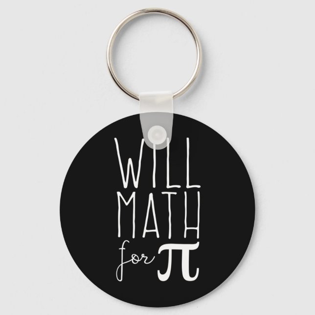 Porte-clés Journée Pi Mars 14 Math Lover Science Drôle 3.14 P (Recto)