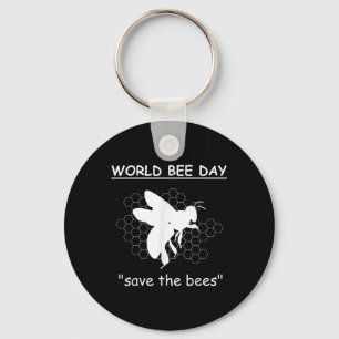 Porte-clés Journées Mondiales Des Abeilles - Sauvez Les Abeil