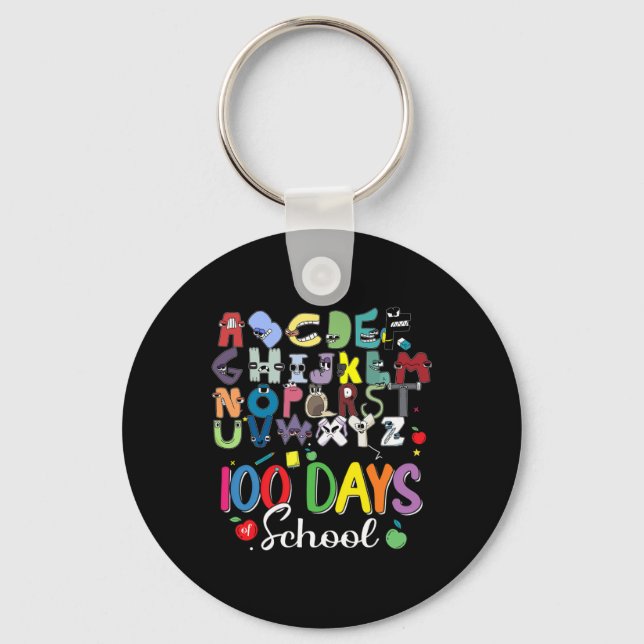 Porte-clés Jours d'alphabet scolaire Lore Costume scolaire d' (Recto)