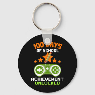 Porte-clés Jours De Réussite De L'École Jeu Vidéo Déverrouill