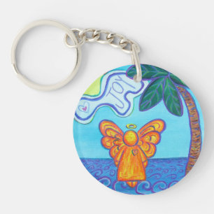 Porte-clés Joy Guardian Beach Angel Porte - clé personnalisé