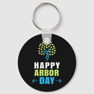Porte-clés Joyeuse Fête des Arbor Crise De l'environnement Ac