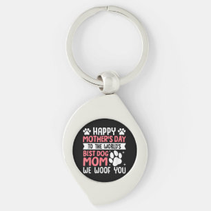 Porte-clés Joyeuse Fête des Mères Au Monde Meilleure Maman De