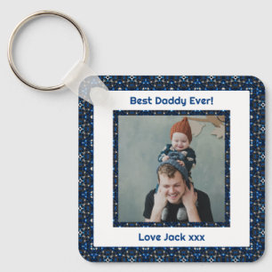 Porte-clés Joyeuse fête des pères Meilleur papa Papa Jamais B