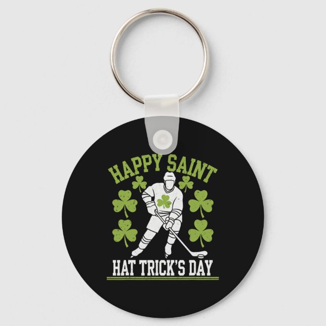 Porte-clés Joyeuse Saint Hat Trick Day Saint-Patrick (Recto)