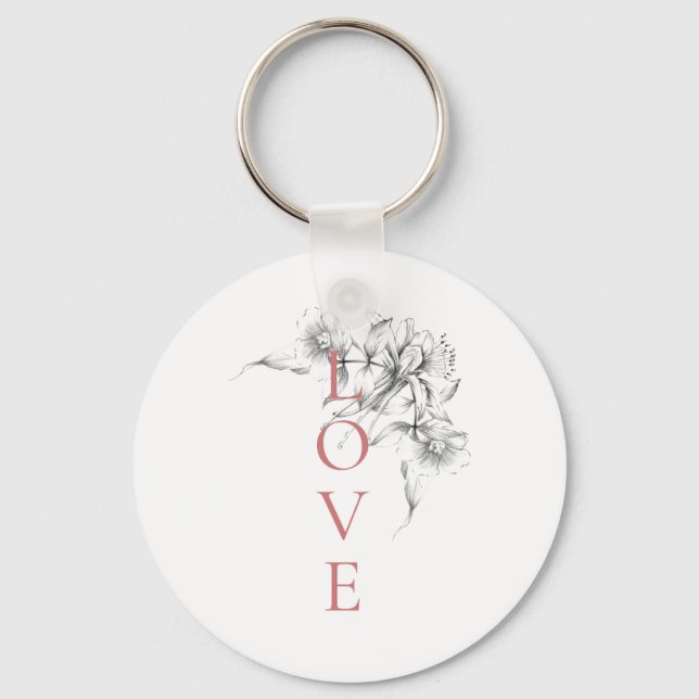 Porte-clés Joyeuse Saint-Valentin 2023 - L'amour est l'amour  (Recto)