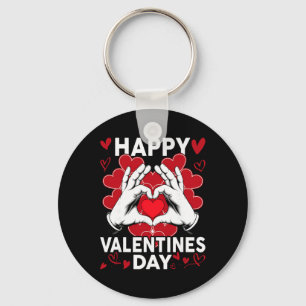 Porte-clés Joyeuse Saint-Valentin Couples Date de la Saint-Va