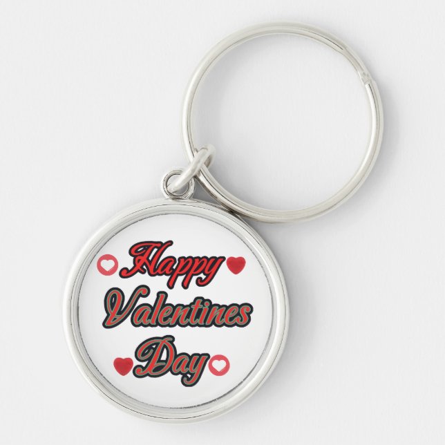 Porte-clés Joyeuse Saint-Valentin pour le cadeau (Devant)
