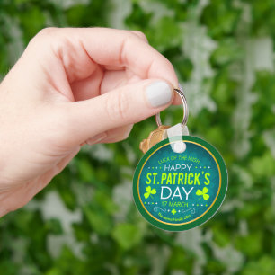 Porte-clés Joyeuse St. Patrick, "Chance des Irlandais"