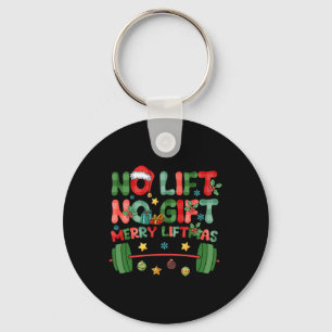 Porte-clés Joyeuses Fêtes Sans Ascenseur Pas De Noël Présente